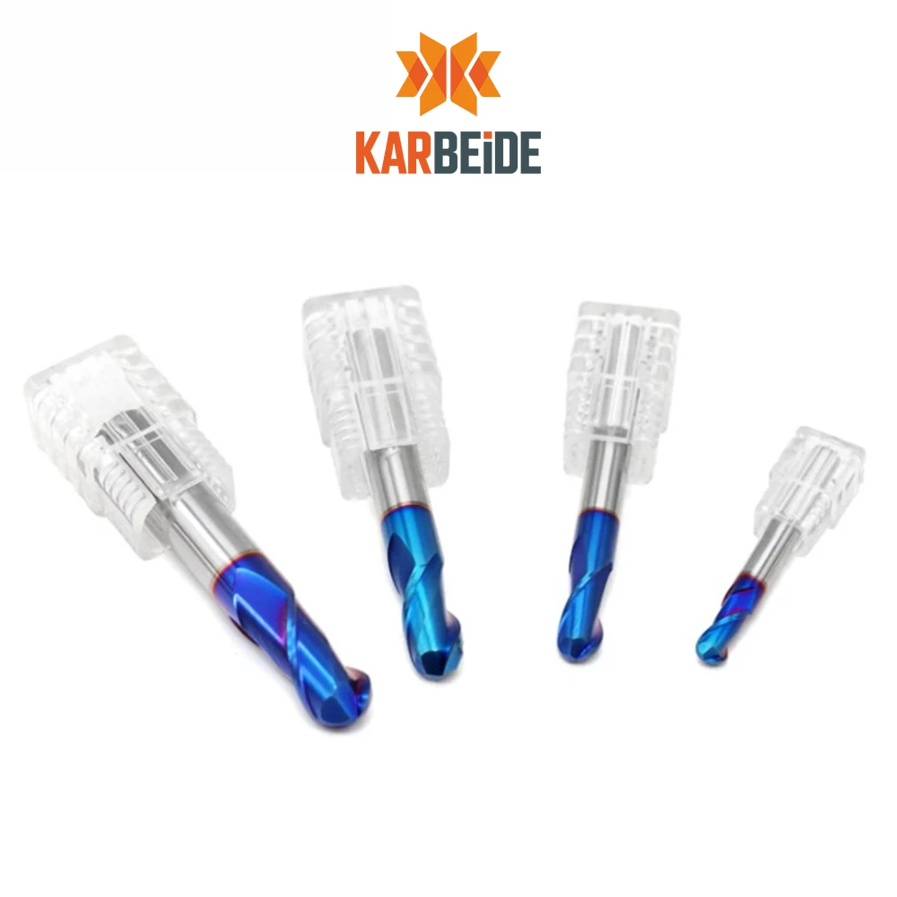 

Готовый запас! Твердосплавная 2-зубая сферическая концевая фреза HRC65 с нанопокрытием, размер R4x16xD8x150L R5x20xD10x100L R6x24xD12x75L