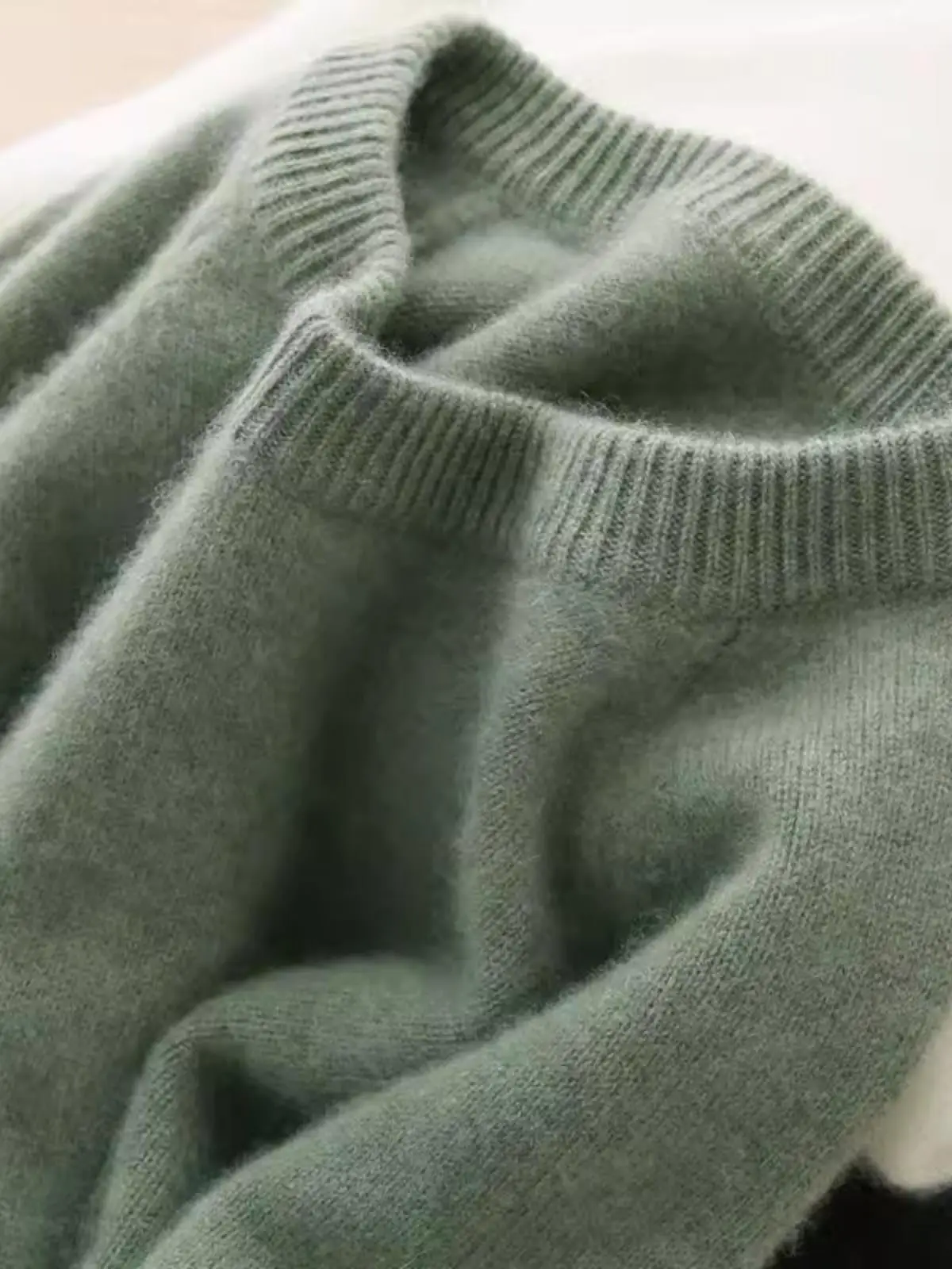 صنع إيطالي CRI Camere Thi سترة دافئة مستديرة Ne محبوكة للنساء للخريف والشتاء سترة غير رسمية مريحة طويلة Sve #3