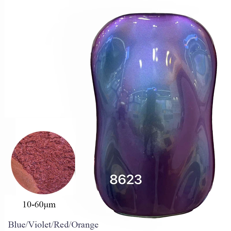 30g Glitter Chamäleon Pigment Pulver Farbverschiebung Camäleon für Auto Farbwechsel Malerei DIY Harz Handwerk Lidschatten Make-up Nagel