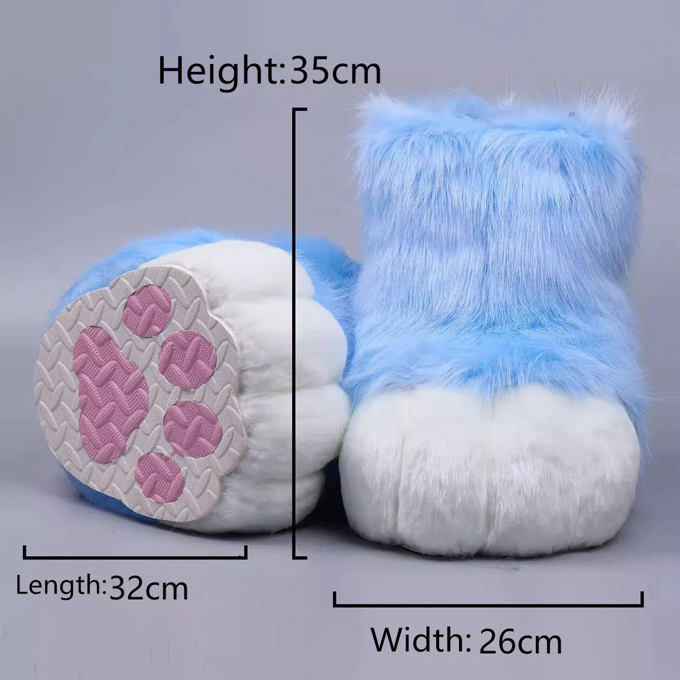 

Plush Puss Boots Cute Puffy animal cartoon party, because wearing different body clothes of men and women
