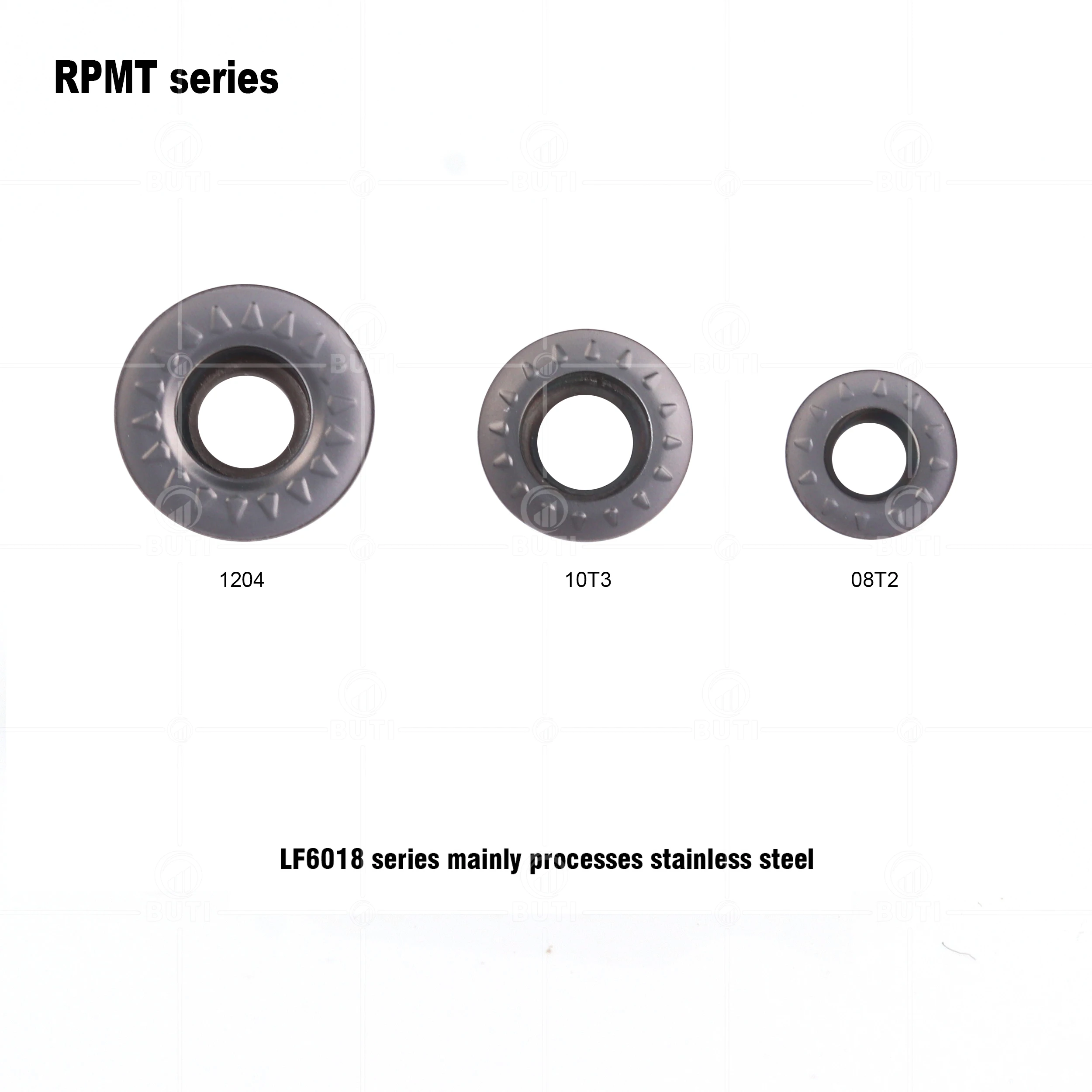 DESKAR 100% Original RPMT08T2 RPMT10T3 RPMT1204MOE-JS LF6018 High Quality CNC Lathe Tool Carbide Insert Lathe Cutting Tool Parts