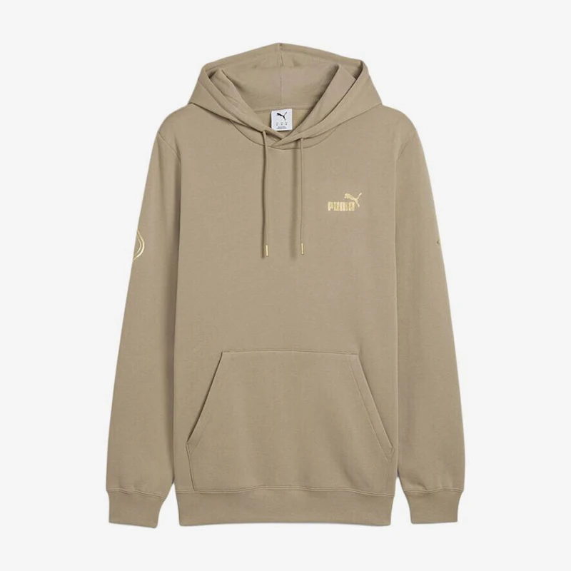 Puma genuine letter hooded men's hoodie with a casual, comfortable and lightweight design 634668-55