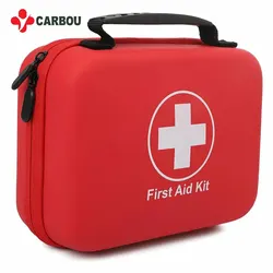 Carbou Waterproof PU First Aid Bag Empty for Outdoor Travel Car Home Emergency Survival Household Camping Small Medical Box