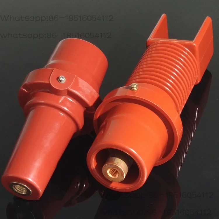 

Double-pass Bushing High-voltage Cabinet Switchgear Insulation 10KV European 630A Cable Pillar, Inflatable Cabinet Accessories