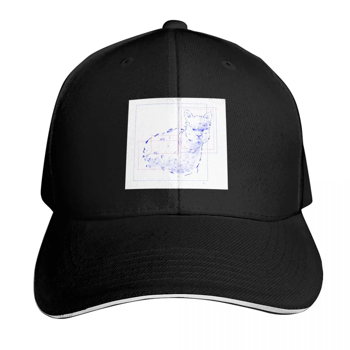 alpaca Baseball Cap Curved Brim Classic Fit Low Profile Unstructured Unisex for Men Women