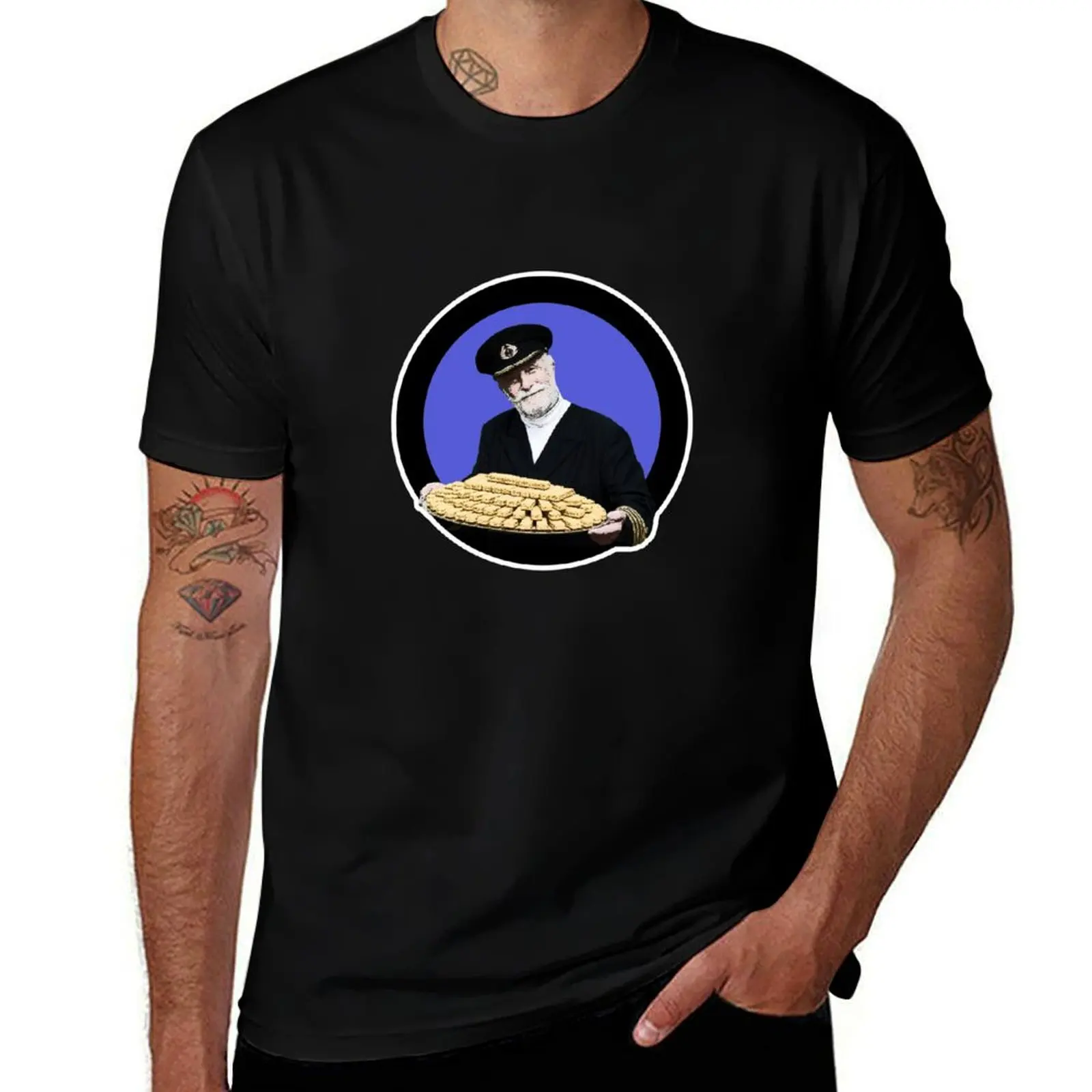 Fish fingers? Captain Birdseye from the seventies and eighties adverts T-Shirt Work Casual Loose Fit T-Shirt