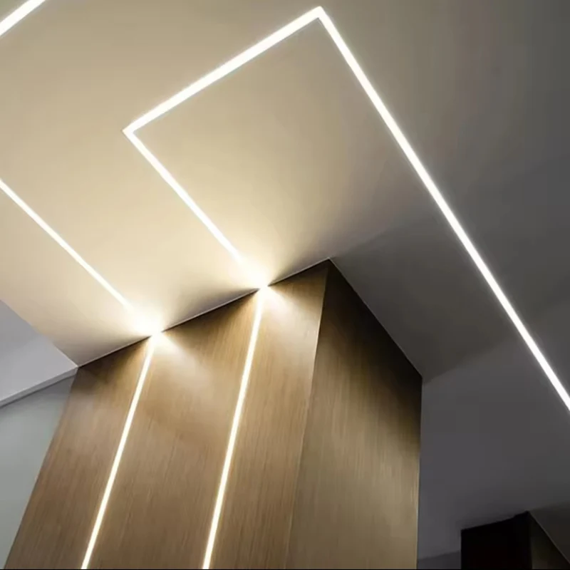 14x9mm Ceiling Bar Light Strips Surface Mounted Linear Profile Wall Aluminium Profile for LED Strip Light