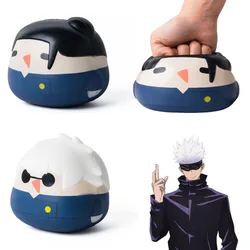 Jujutsu Kaisen Anime Figures Geto Suguru Satoru Gojo Squeeze Toys Kawaii Cosplay Model Dolls Squishy Stress Reliever Toys Gifts