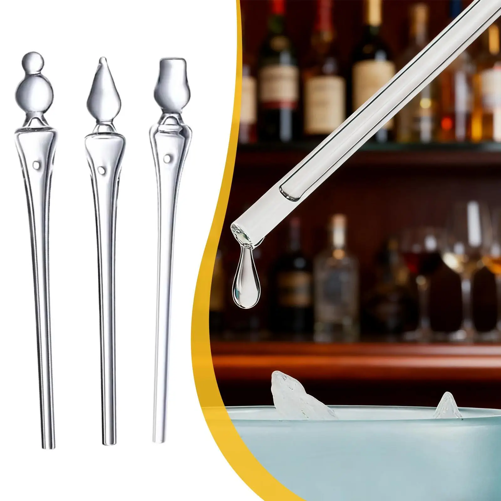 Pipeta conta-gotas de óleo essencial para degustação de vinho, dispensador de líquido de vidro para artesanato, coquetel, bar