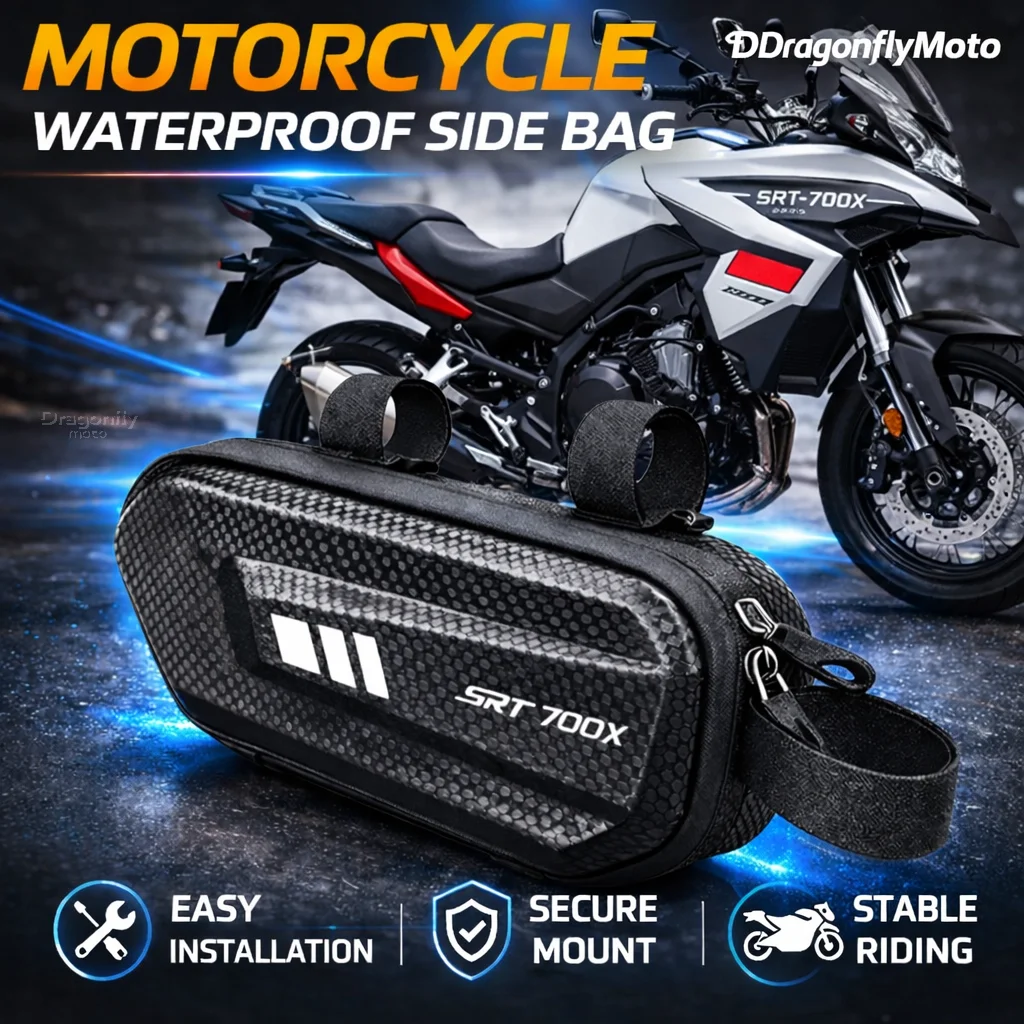 

Large Capacity Motorcycle Side Bag For QJ Motor SRT 700X SRT 700X SRT 700X Waterproof Multifunctional Storage Pouch Hanging Bag