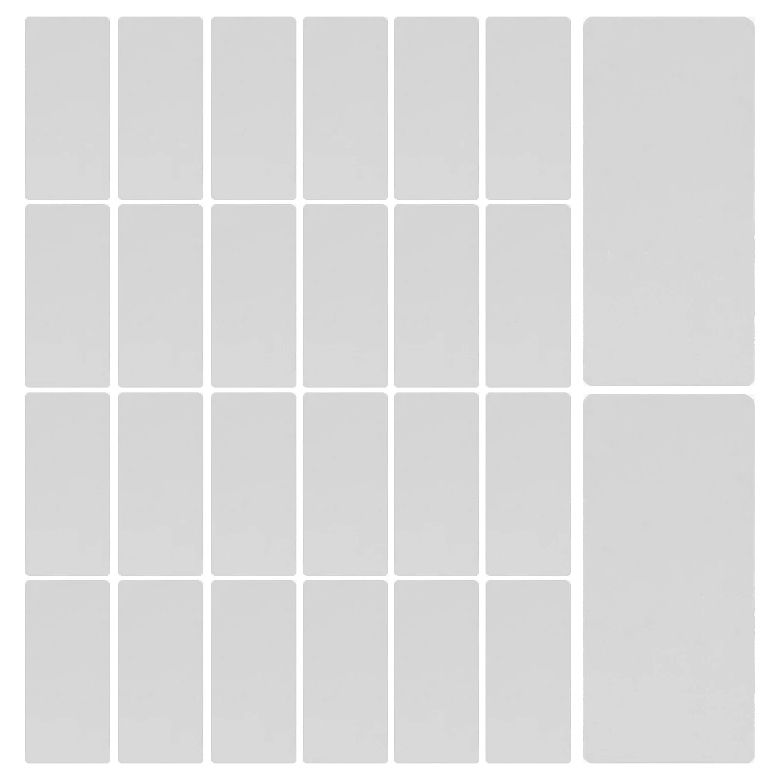 

30 Pcs Traceless Tape Double Sided Clear Adhesive Mounting Wall Picture Hanging Sticker Photo Removable Posters