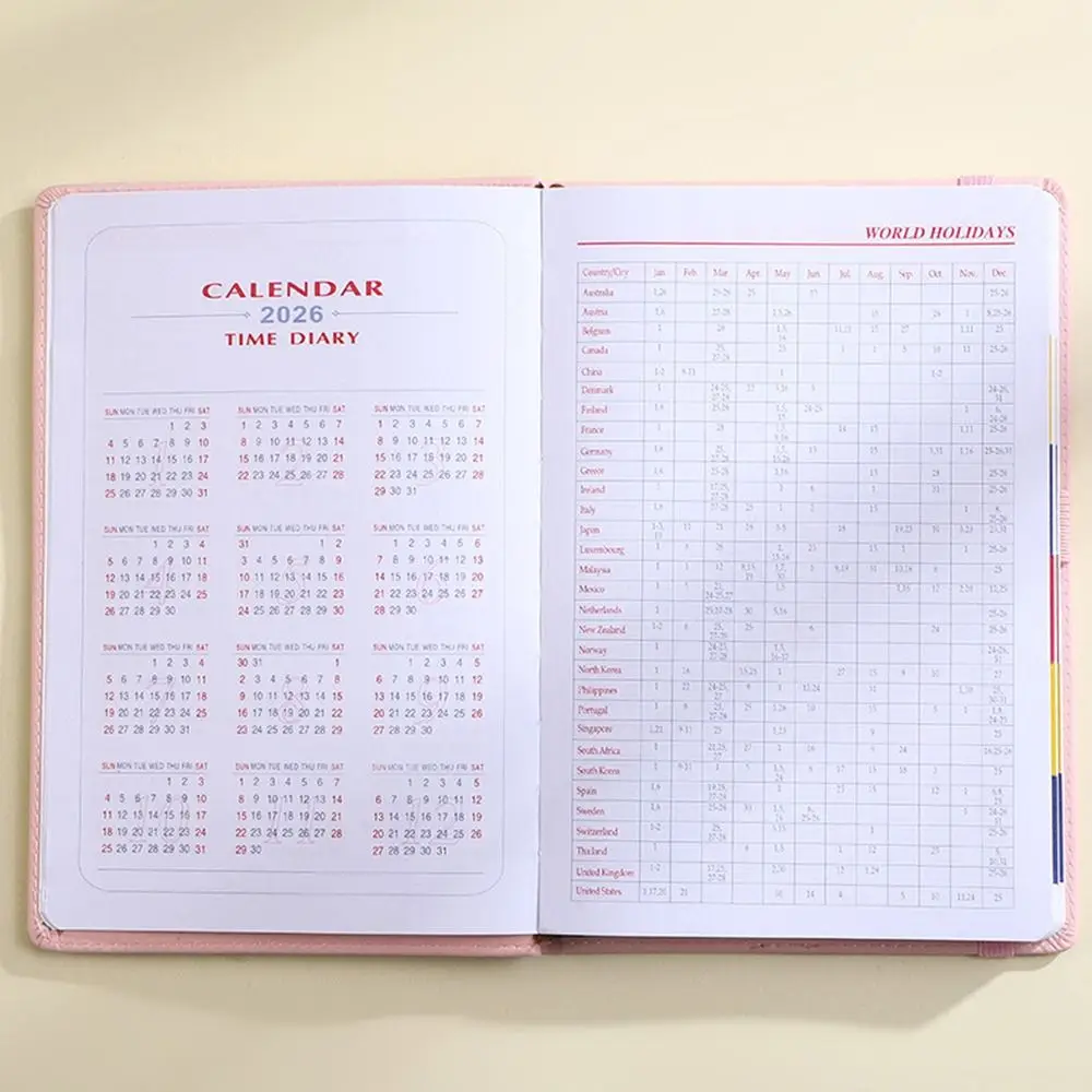 English 2025 Schedule Planner Notepad To Do List 12 Months 365 Days Notepad Academic Weekly Agenda Taking Notes