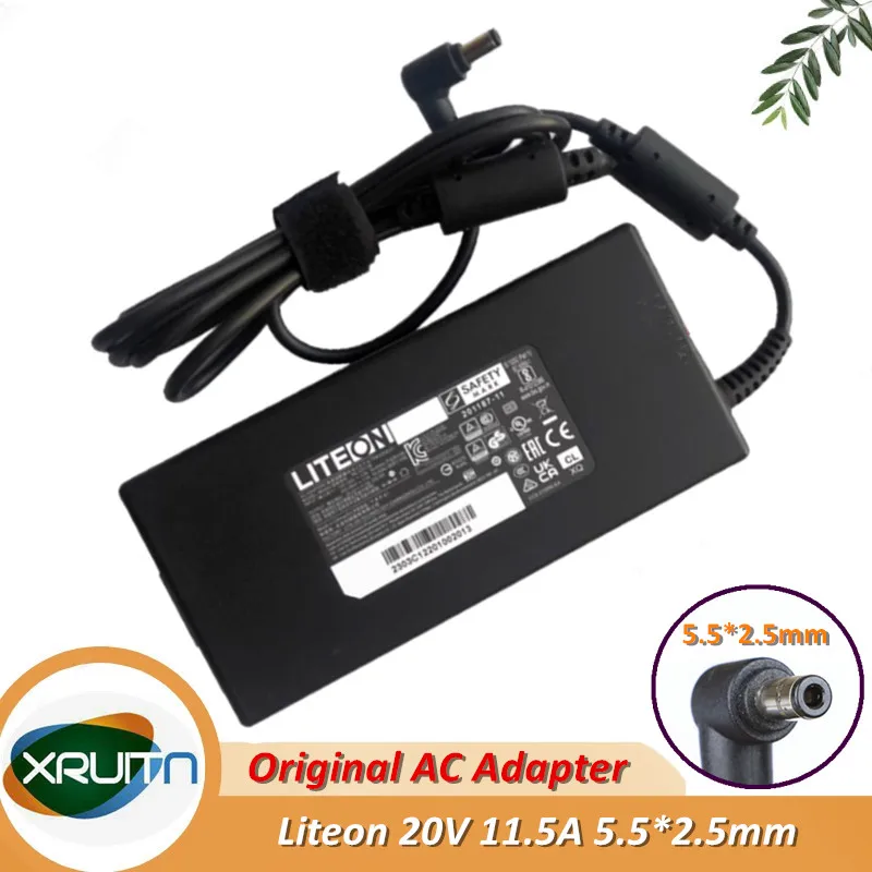 

Genuine LITEON PA-1231-26 20V 11.5A 230W Laptop AC Adapter Charger for MSI GS66 GS75 GS76 Stealth Power Supply A17-230P1B 5.5mm