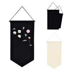 Storage Hanging Brooch Display Hanging Storage Display Clothes Hanging Wall Pennant Brooch Board Badge School Badge Box Pin Gift