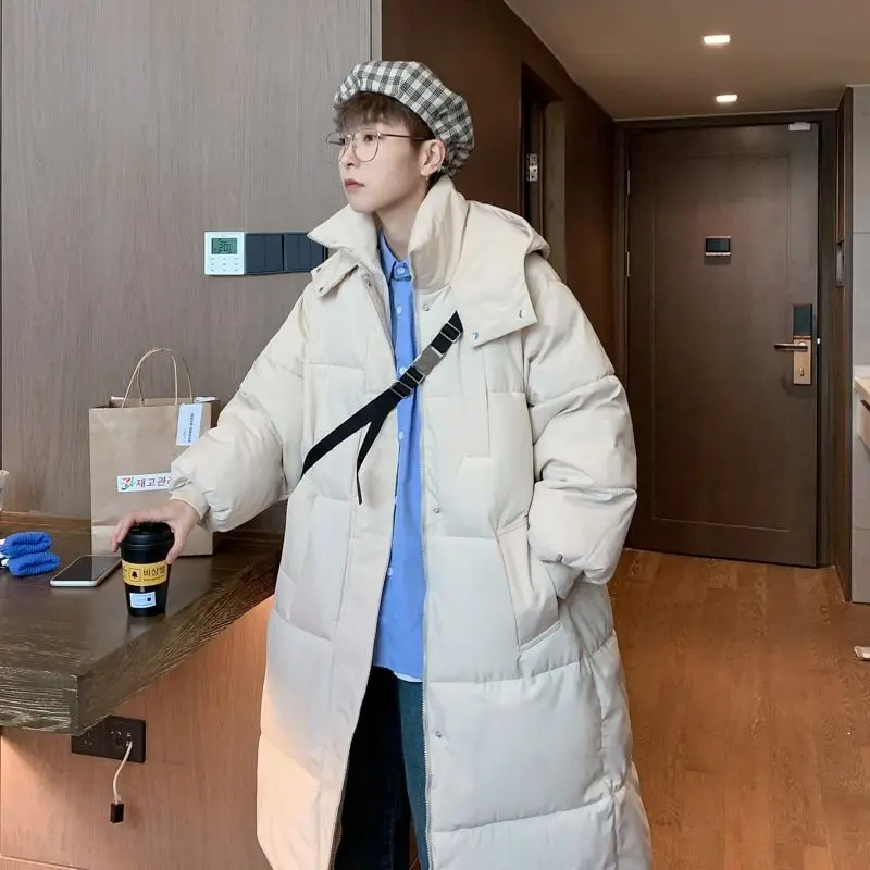 

Зимняя теплая водонепроницаемая функциональная рабочая куртка с капюшоном из хлопка и полиэстера для пар, модная, с длинными рукавами, на молнии