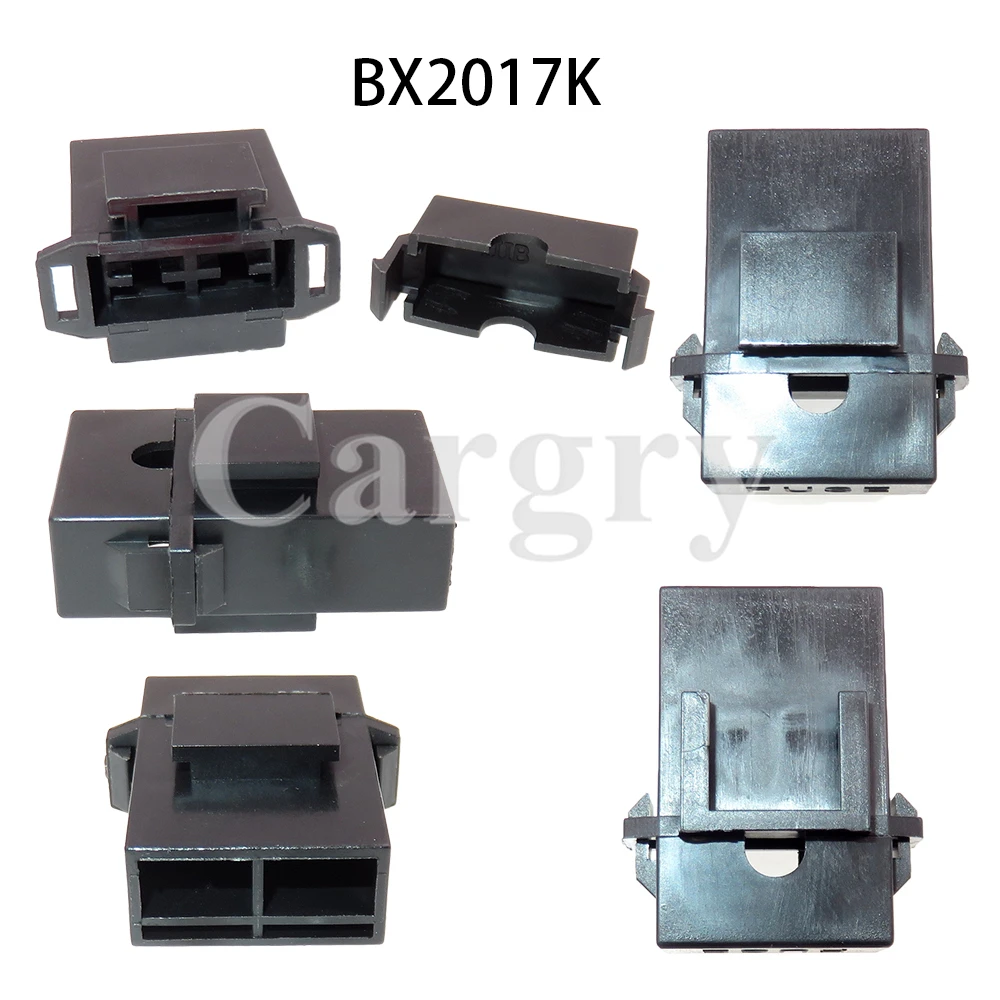 1 Set Middle Fuse Box Standard Ceramics Car AC Assembly Insurance Socket with Crimp Terminals Blade Type Medium Fuse Holder - Image 3