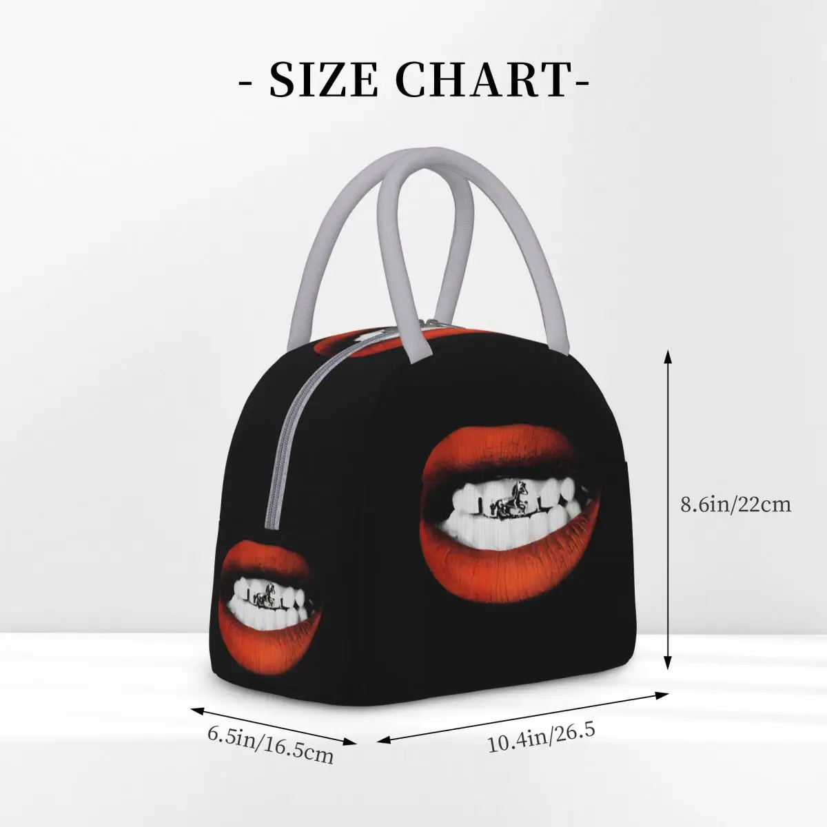 Lips Crop Beyonce Pop Queen Thermal Insulated Lunch Bags for Picnic Portable Bento Box Thermal Cooler Food Box