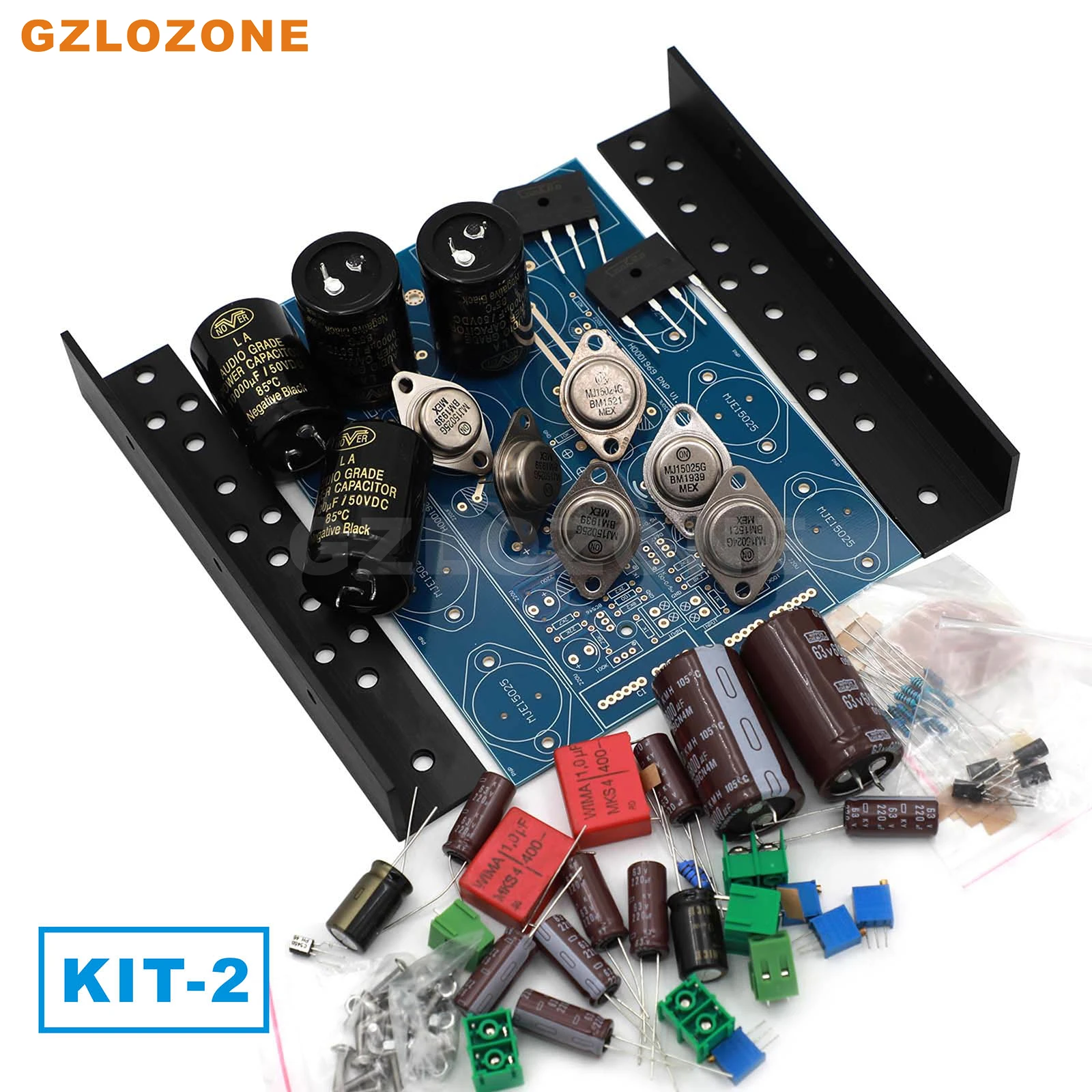 1 Assembeld HD1969 Điện Nguyên Chất Cấp Một Bảng Mạch Khuếch Đại Amp DIY 25W + 25W