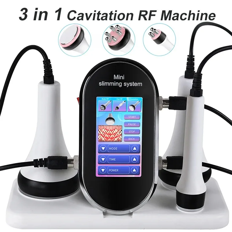 

2025 NEW 3IN1 Facial Care 40K Cavitation Lipo Slimming Ultrasonic Liposuction Cavitation Machine Skin Tightening Lifting Device