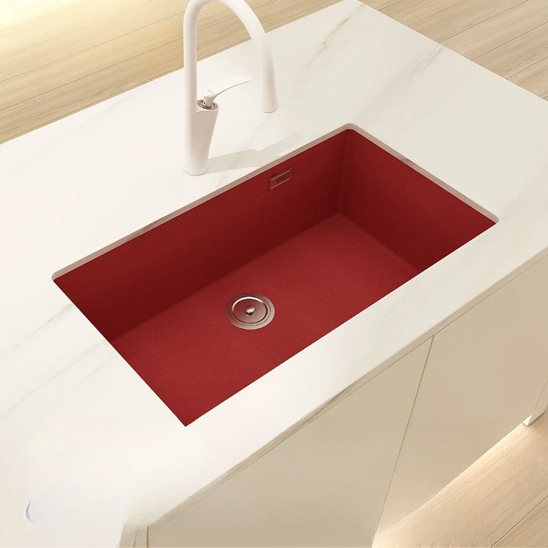 Kitchen Under Counter Basin Granite Vegetable Basin Household Sink