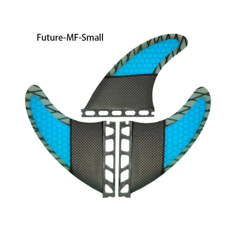 

NEW MFG3 S/G5 L Future Blue Honeycomb Semi-Carbon Surfboard Fins | Lightweight & Durable | Enhanced Performance for Surfing