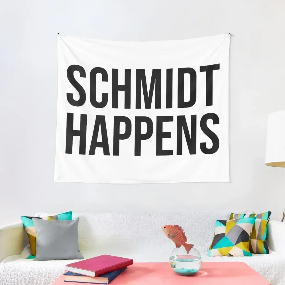 SCHMIDT HAPPENS New Girl Tapestry Anime Decor Home Decorations Aesthetic Tapestry