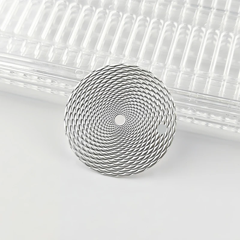 DIY NH35 Watch Dial – Pinecone Pattern, Single Date – Compatible with NH34/4R35 Movements (28.5mm)