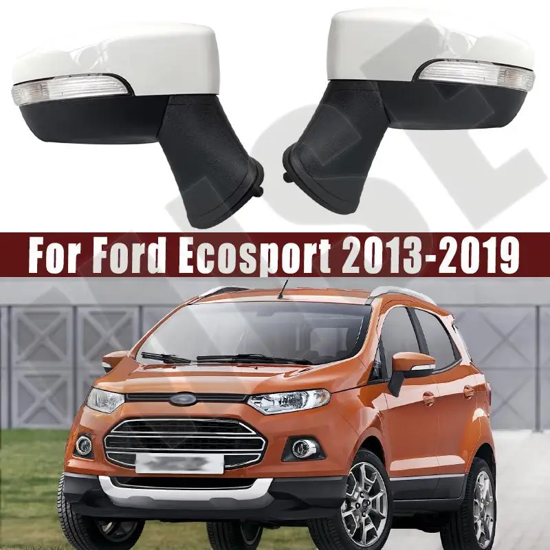 

Car Accessories For Ford Ecosport 2013 2014-2019 Auto Power Heated Fold Turn Signal Mirror Assemblys 5/7PIN