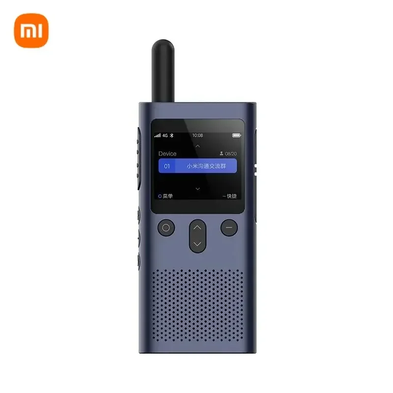 Xiaomi Mijia Smart Walkie-talkie Public Network Talkie with FM Radio Speaker Standby Smart Phone APP Location Share Team Talk CN