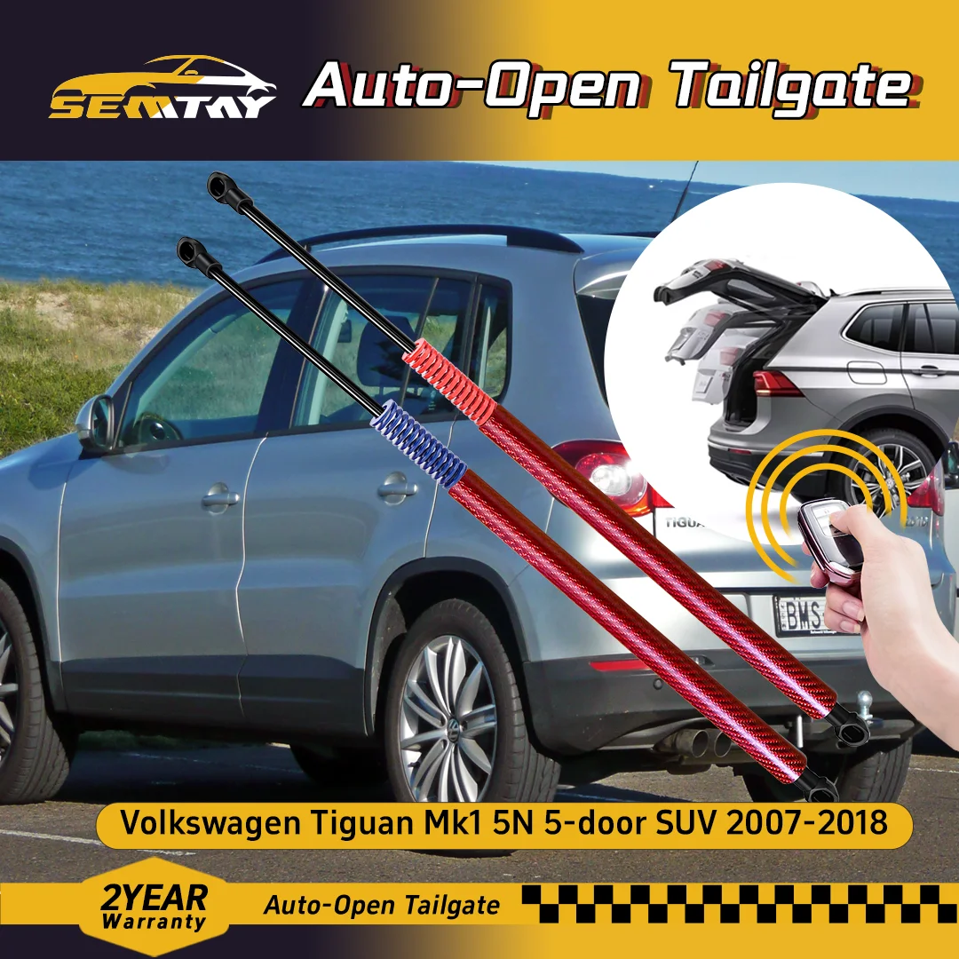 Automatic Lifting Trunk Struts with Spring for Volkswagen Tiguan Mk1 5N 5-door SUV 2007-2018 Rear Tailgate Boot Lift Supports