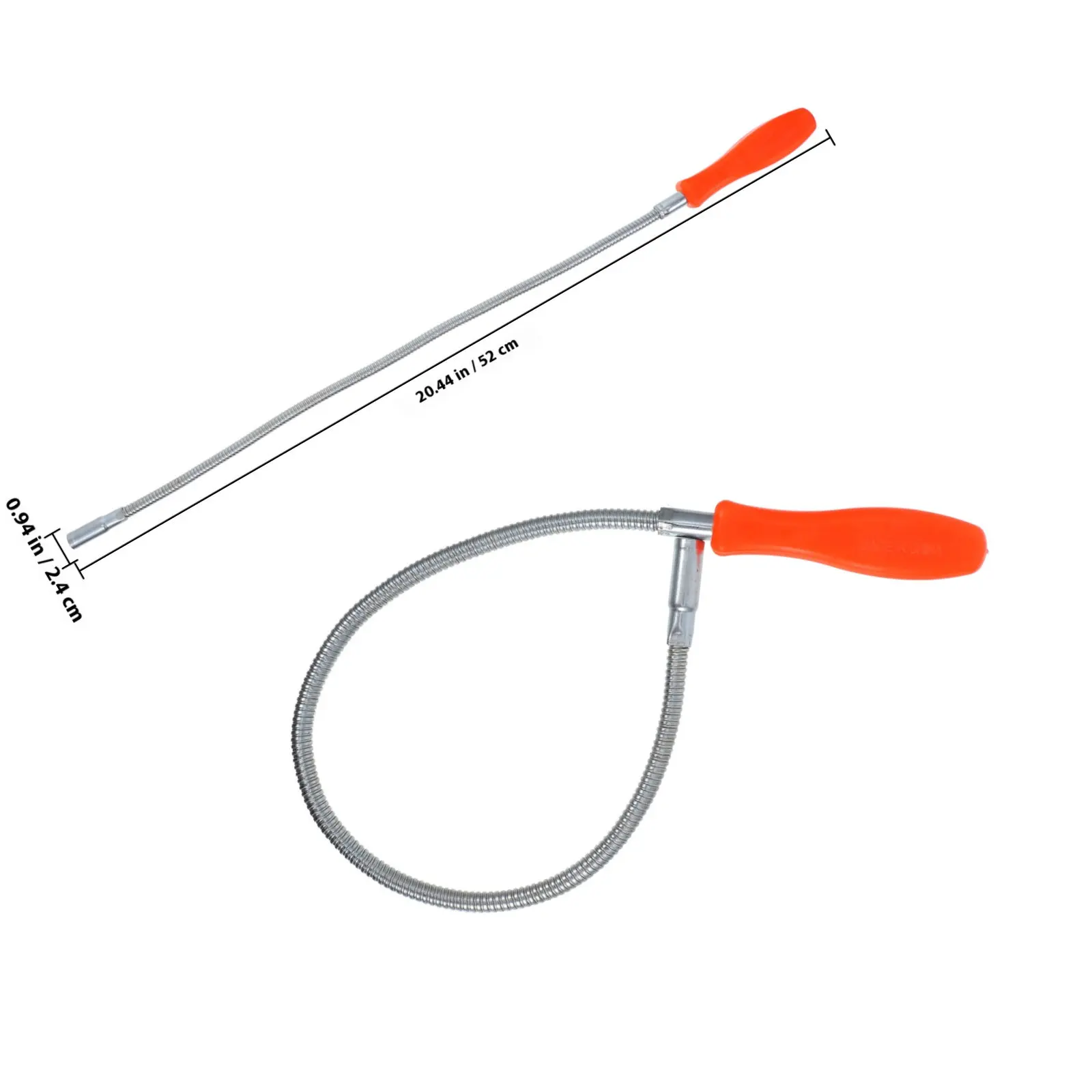 Magnetic Pickup Tool Flexible Bendable Claw Design Easy Retrieval Home Workshop Long Reach Grabber Magnetic Wand
