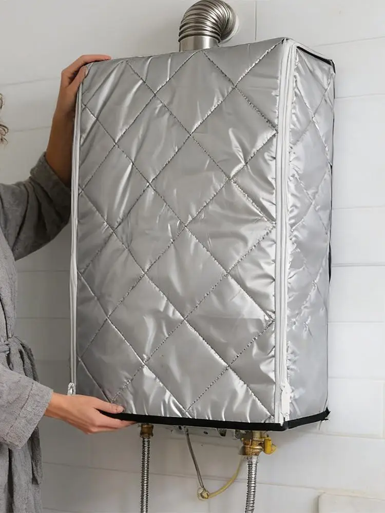 Water Heater Cover Outdoor Tankless Enclosure Waterproof Dustproof Four Season Protective Case for Rain Snow Leaves