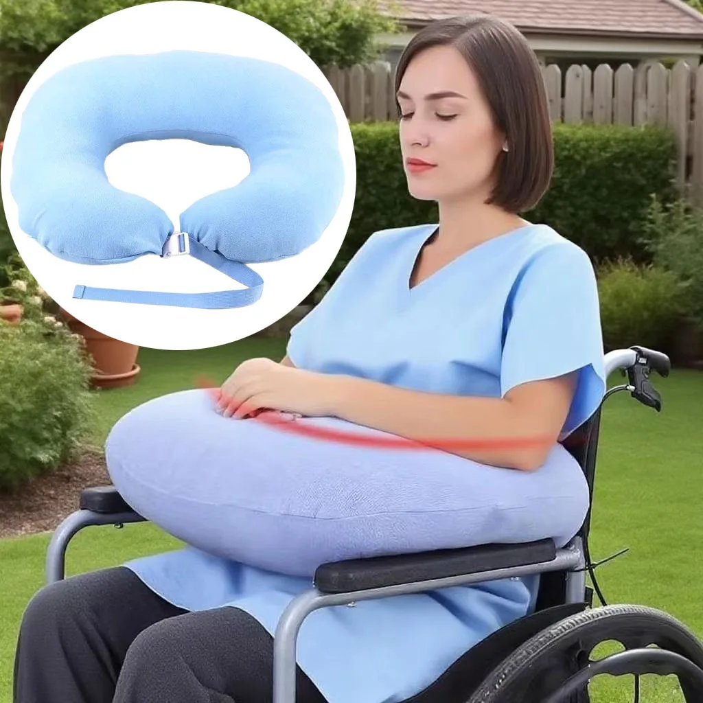 Wheelchair Pillow Anti Front Tilt Special Armrest Pad Arm Support Hemiplegic Bedridden Elderly Nursing Wheelchair Pillow