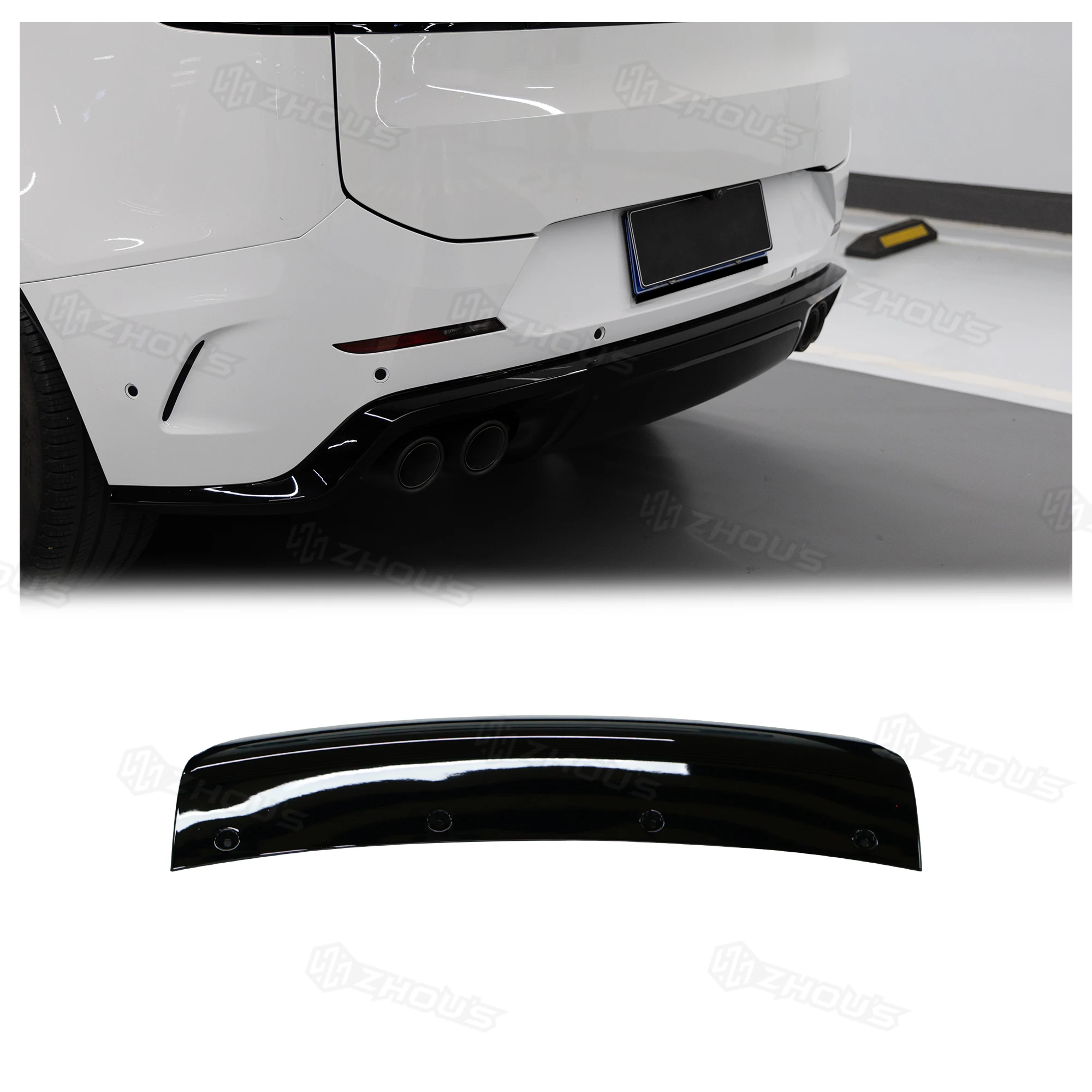

Zhous Design Custom Auto Parts Assembly Body Kit Rear Bumper Panel for Land Rover Range Rover Sport L461 Sv Edition