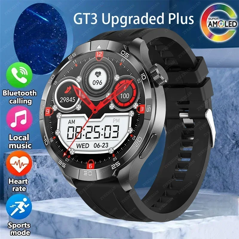 

2024 Новые GPS Смарт-часы Мужчины GT4PRO 360*360 HD Экран Сердечный ритм IP68 Водонепроницаемые Смарт-часы с кислородом в крови BT Call NFC Watch 4 Pro