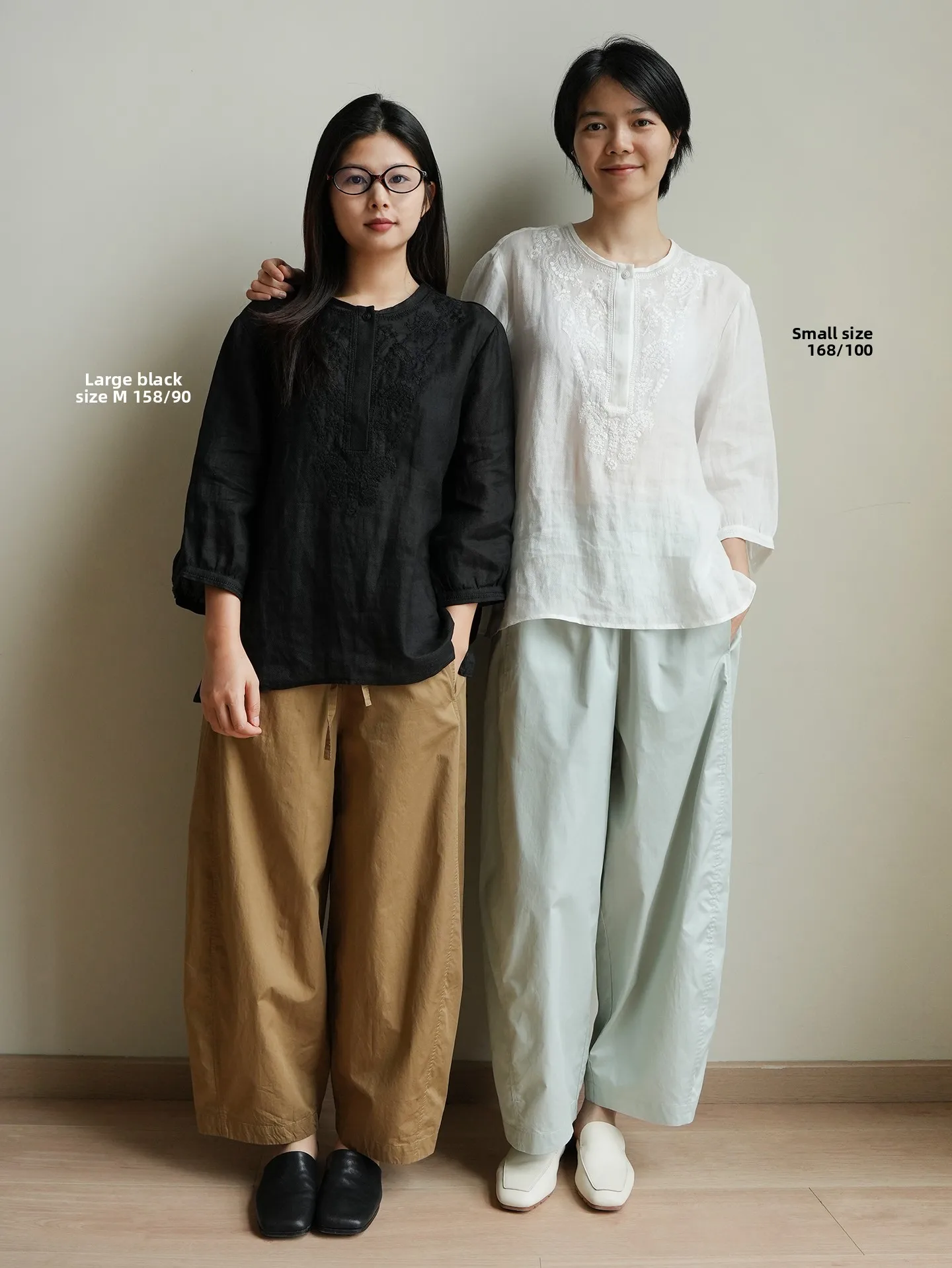 

Легкие воздушные брюки-баллоны из чистого хлопка 80-Tead с высокой талией, летние женские повседневные брюки-кюлоты с эластичным поясом, хлопковые брюки