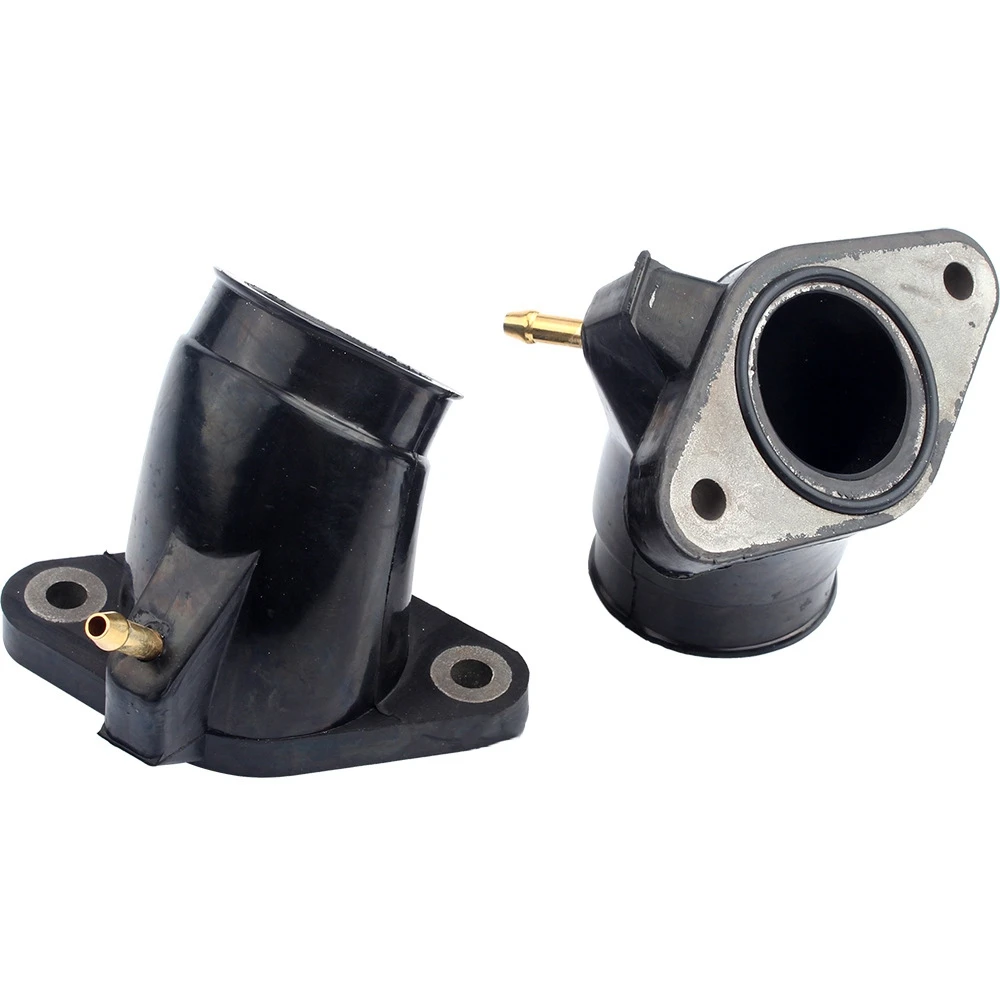 2PCS Motorcycle Carburetor Pad Intake Outlet Manifold Interface For XV400 XVS400 XVS650 Drag Star V-Star Classic Limited