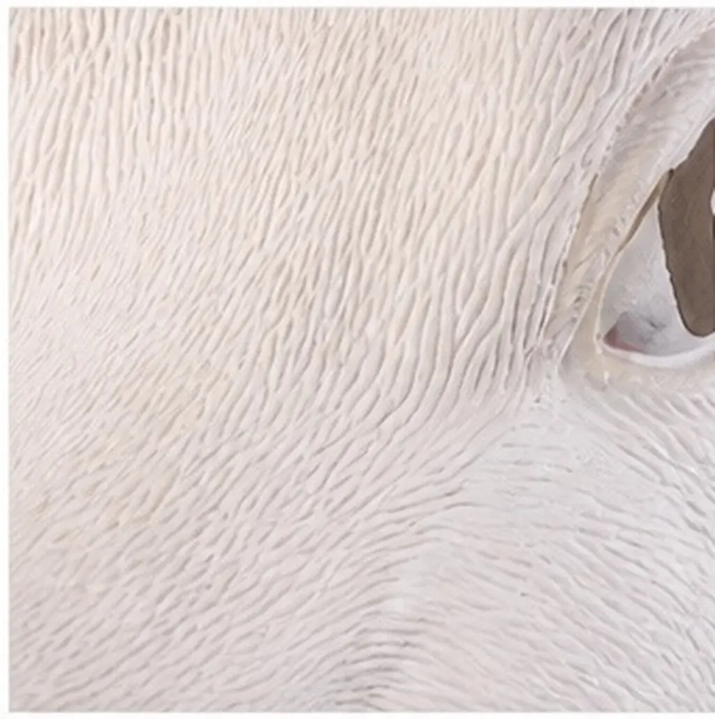 Latex Halloween Horse Head Mask Environmentally Friendly Scary Mask for Cosplay Prank Halloween Party Prop Horse Head