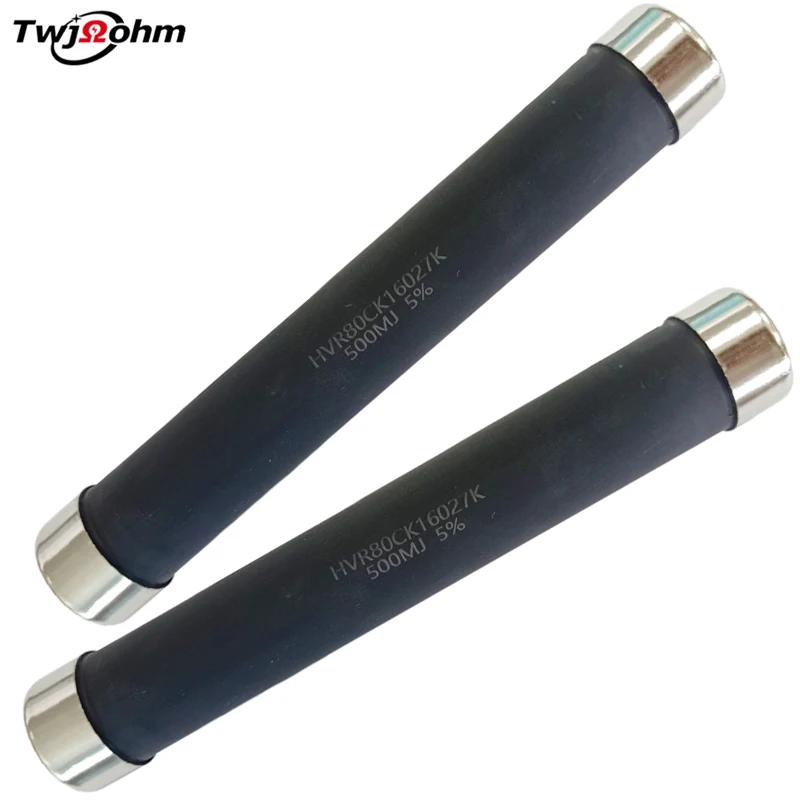 HVR80CK16027K Black Metal Glass Glazed Film 100W500MJ Ohm High Voltage High Frequency Inductive Resistor