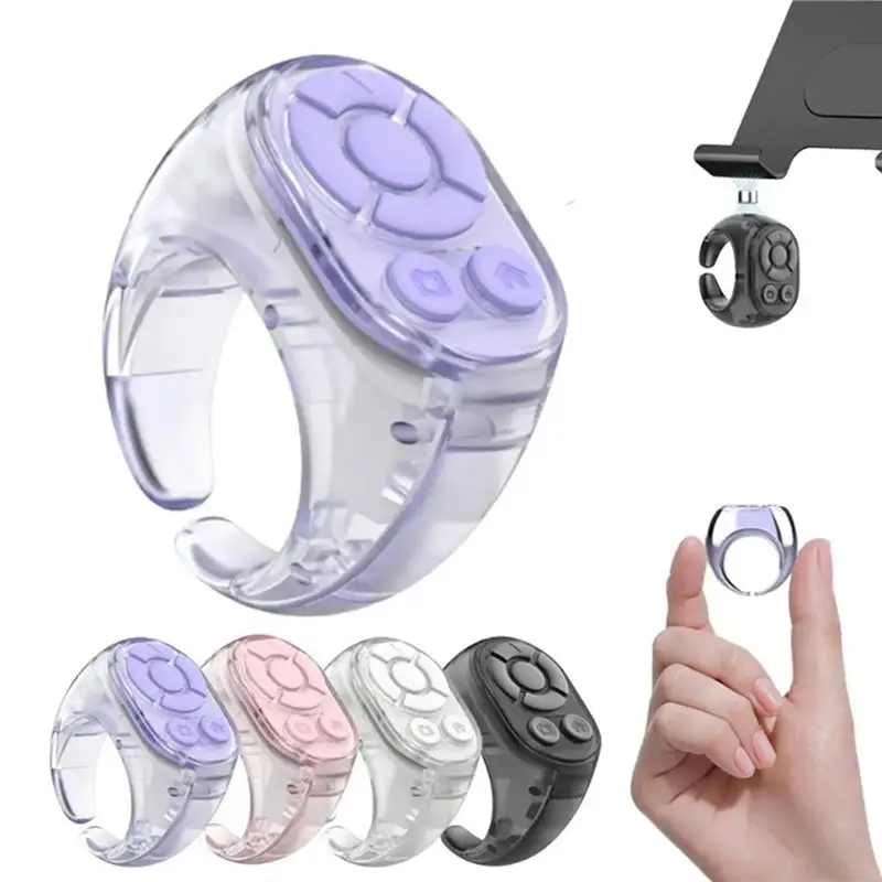 Video Page Turner Lazy Selfie Camera For Bluetooth Page Turning Roller, Camera Shutter, For Ios For Android Phones A