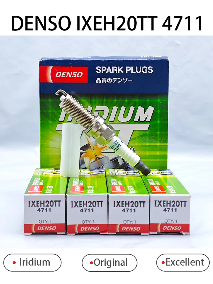 DENSO Iridium Spark Plug IXEH20TT 4711 Replace For SC16HR11, VCH16