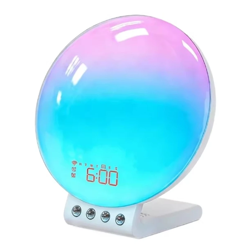 3 In 1 Night Light With Fast Wireless Charging And Programmable Double Alarms