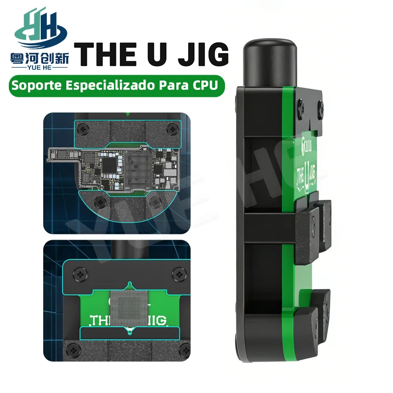 

2UUL THE U JIG Universal Phone Repair Fixture Heat Resistant for CPU and Motherboard Repair Stable Grip Professional Tool