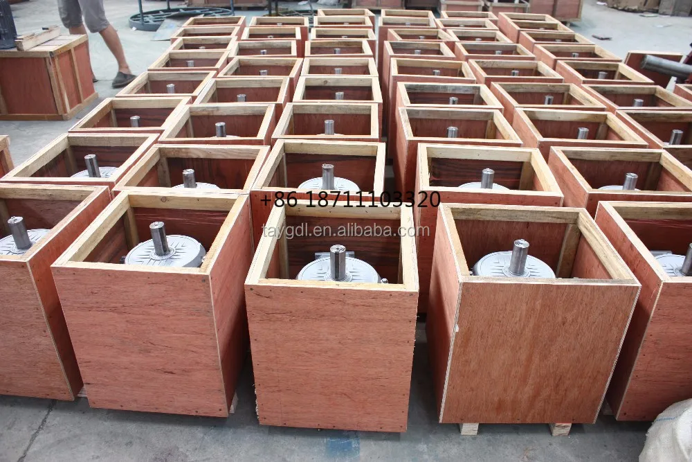 100KW 200KW 300KW Low RPM Permanent Magnet Generator, single phase Three Phase AC Generator, Low RPM Alternator