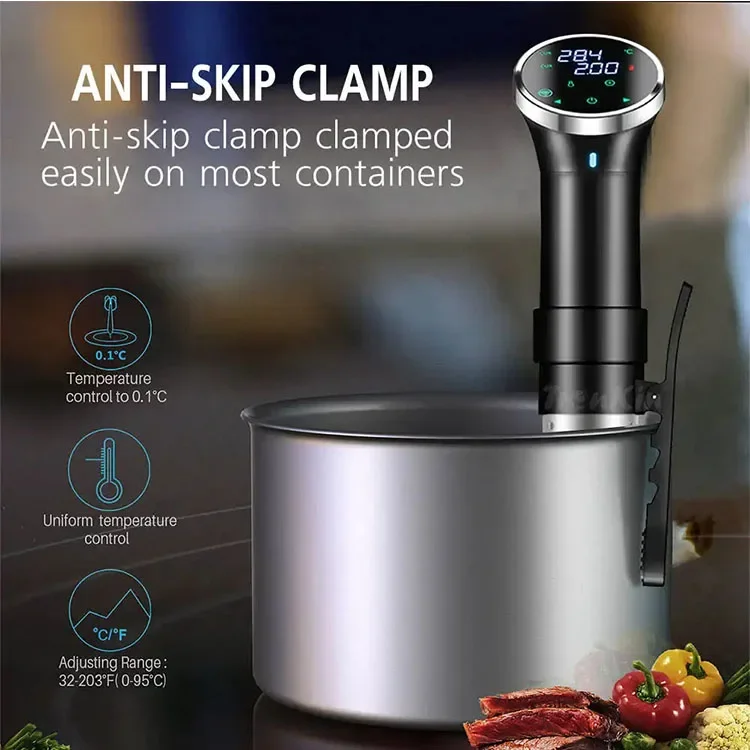 Mini cocina eléctrica inteligente comercial, Control de temporizador Digital, Sous Vide cocción lenta, mejor precio