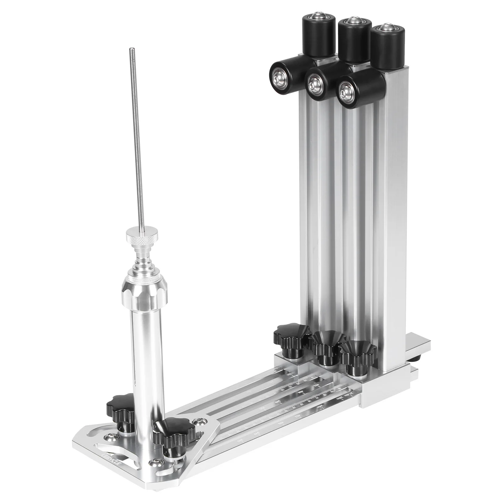 

Aluminum Alloy Wheel Holder Rotating Design Foldable Professional Repair Tool for Biking Wheels Trimming Enthusiasts