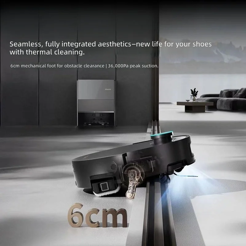 Master Tracked Robot Vacuum, Mopping, Auto-Cleaning, 2-in-1 Sweeping and Mopping, Smart Home Appliance