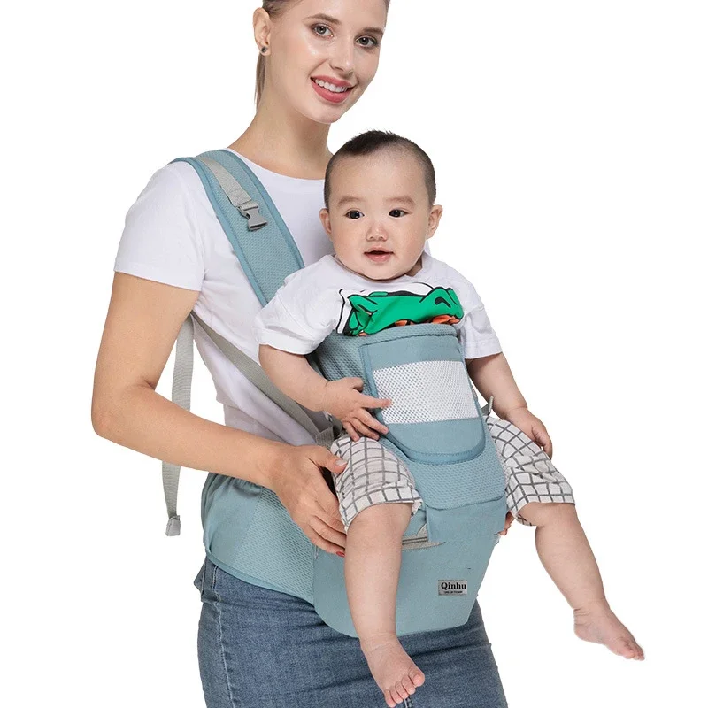 Newborn Ergonomic Baby Carrier Backpack Infant Baby Hipseat Carrier Front Facing Ergonomic Kangaroo Baby Wrap Sling Travel