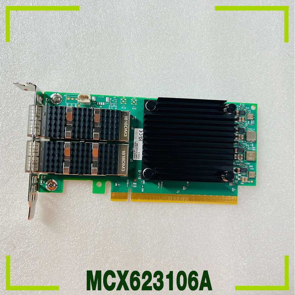 

CX623106A ConnectX-6 For Mellanox MCX623106A 2X50G CX623106A SN: 8206762 Net-work Card