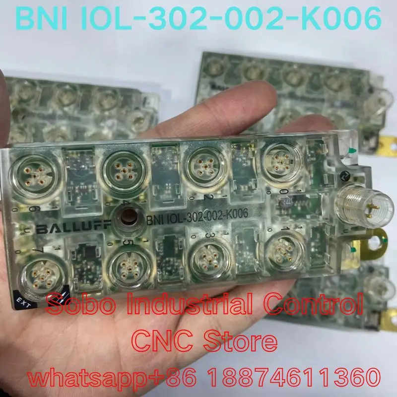 

Second-hand BALLUFF module BNI007Z BNI IOL-302-002-K006 test Ok